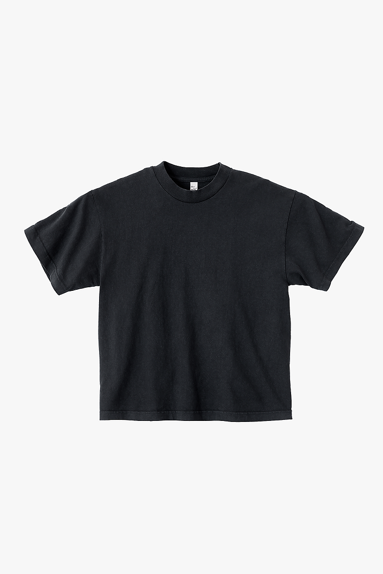 8.5 oz S/S Garment Dye T-Shirt Black Edge