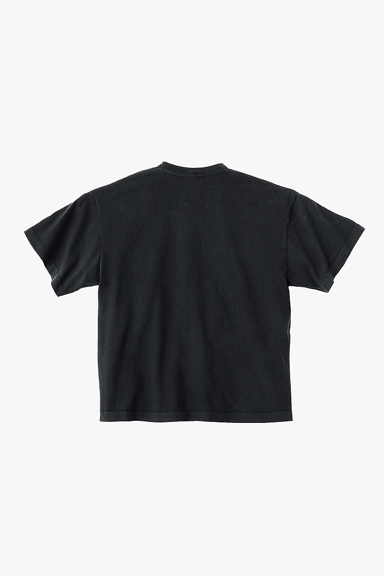 8.5 oz S/S Garment Dye T-Shirt Black Edge