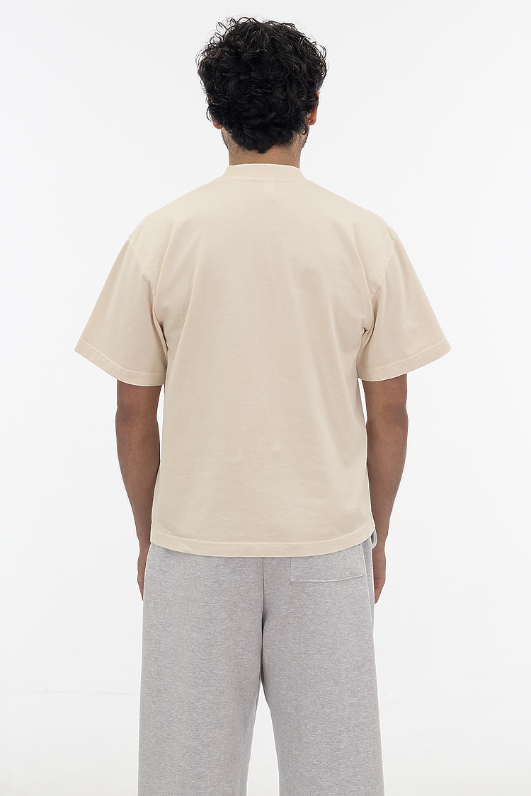 8.5 oz S/S Garment Dye T-Shirt Creme