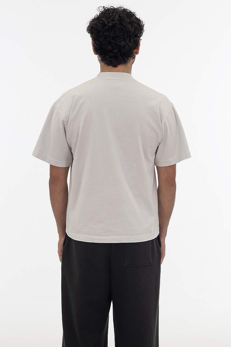 8.5 oz S/S Garment Dye T-Shirt Light Grey
