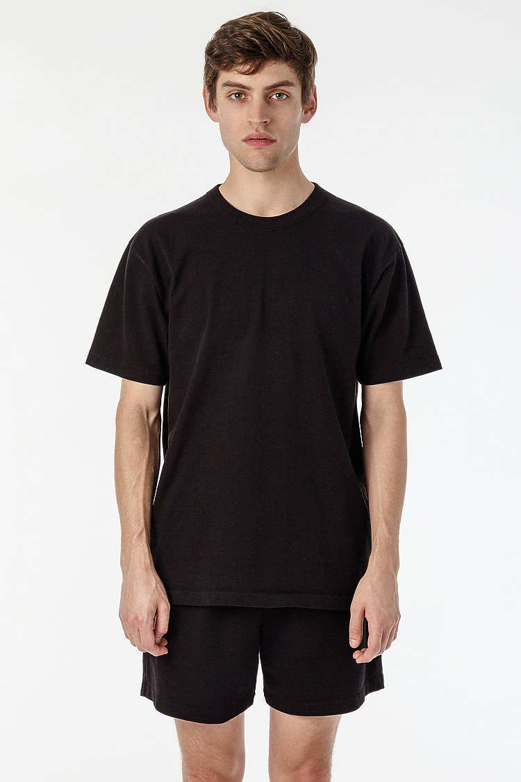 Heavy Jersey Tee w/ Binding Black