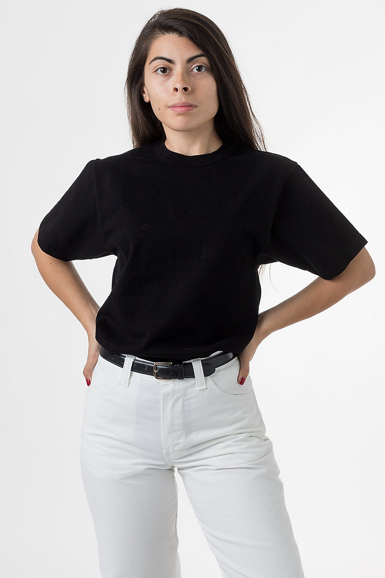 Heavy Jersey Tee w/ Binding Black