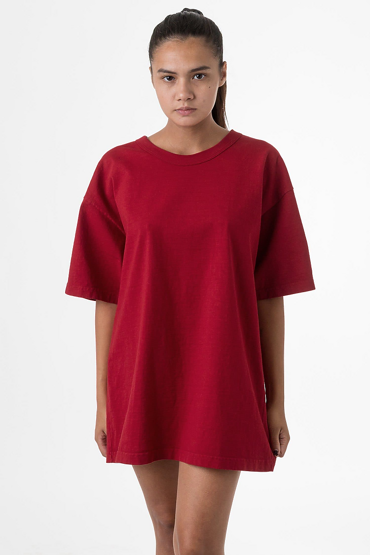 Heavy Jersey Tee w/ Binding DARK RED