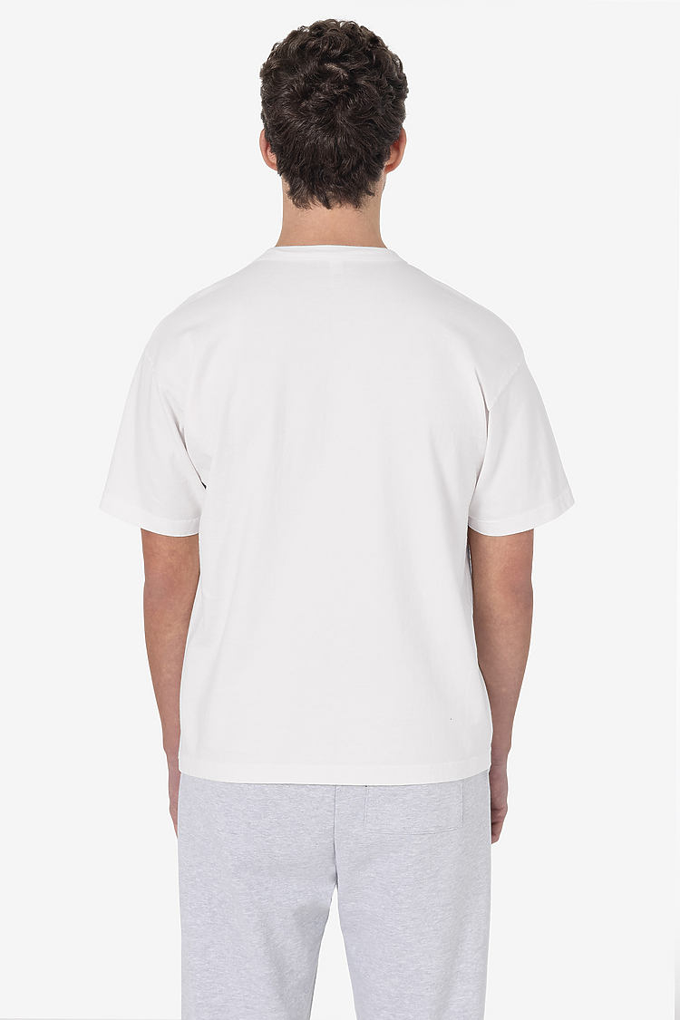 Heavy Jersey Tee w/ Binding White