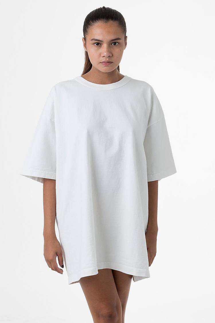 Heavy Jersey Tee w/ Binding White