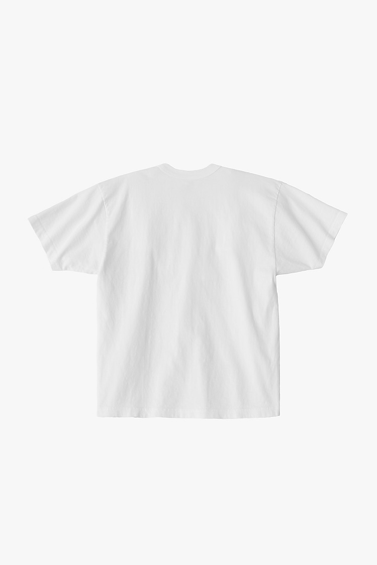 Heavy Jersey Tee w/ Binding White