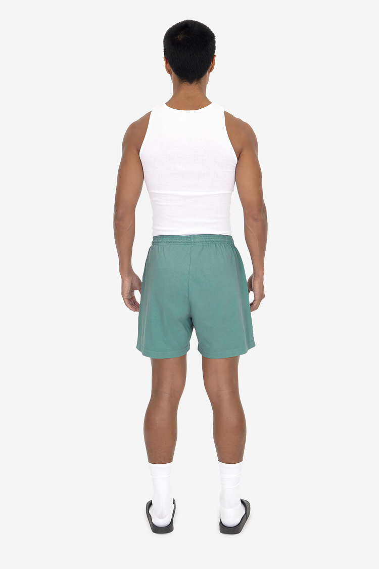 8.5 oz Heavy Jersey Gym Shorts ATLANTIC GREEN