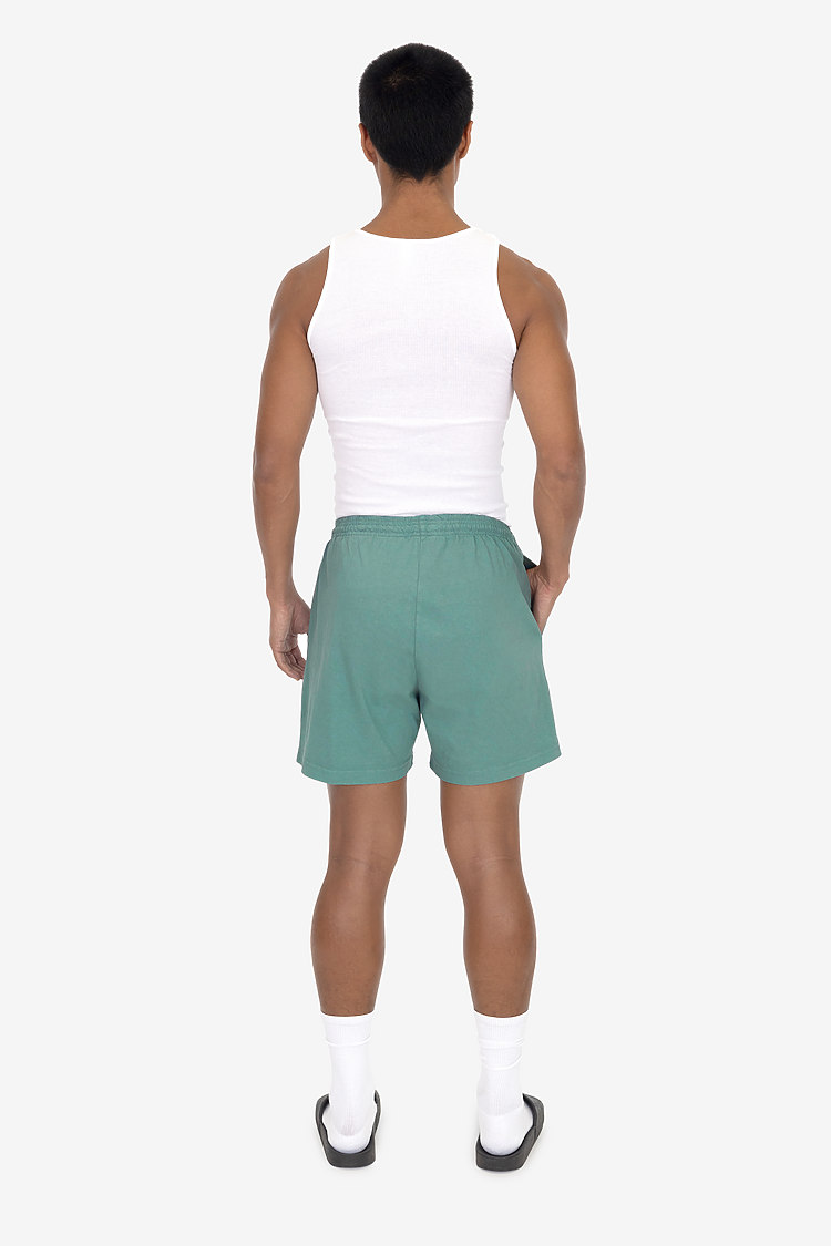 8.5 oz Heavy Jersey Gym Shorts ATLANTIC GREEN