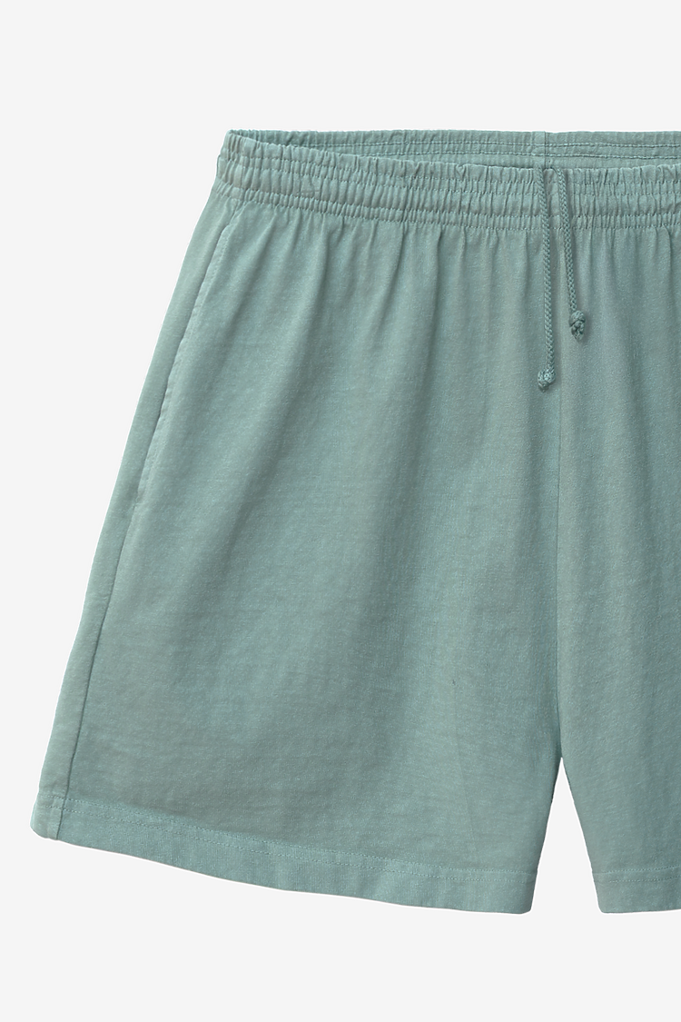 8.5 oz Heavy Jersey Gym Shorts ATLANTIC GREEN
