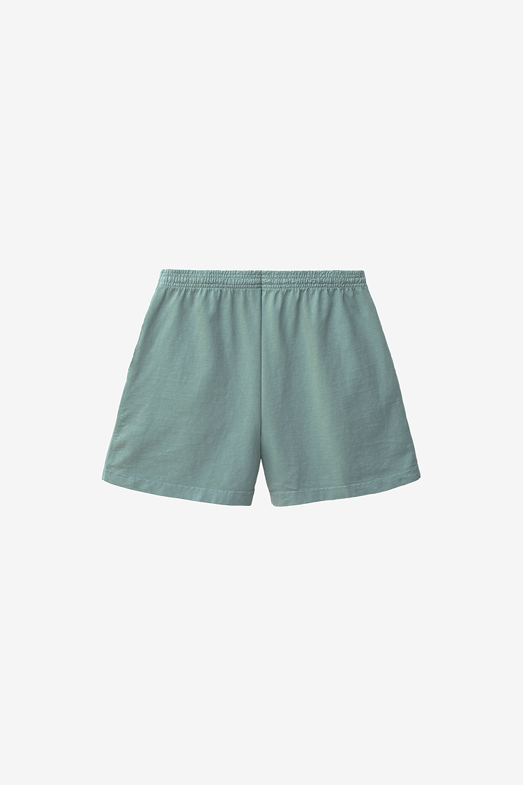 8.5 oz Heavy Jersey Gym Shorts ATLANTIC GREEN