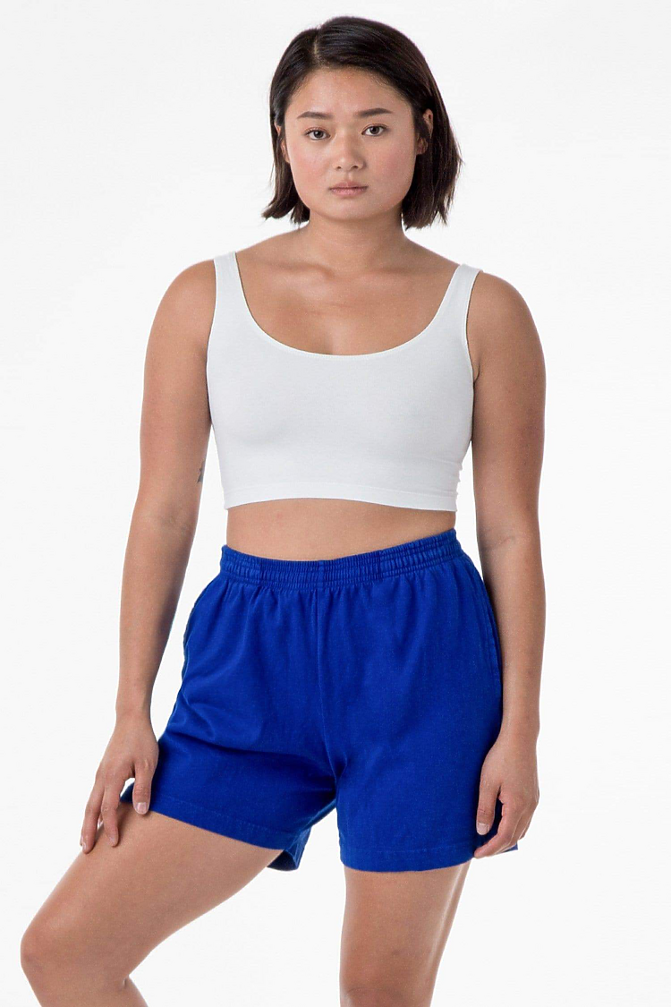 8.5 oz Heavy Jersey Gym Shorts COBALT BLUE