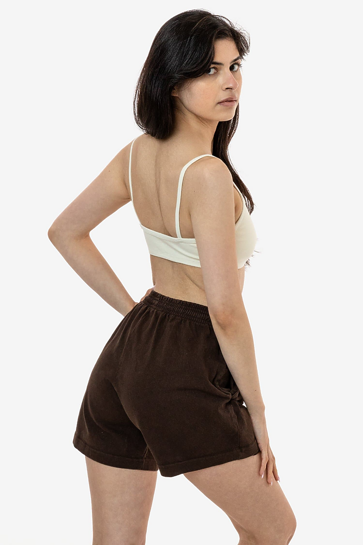 8.5 oz Heavy Jersey Gym Shorts CHOCOLATE