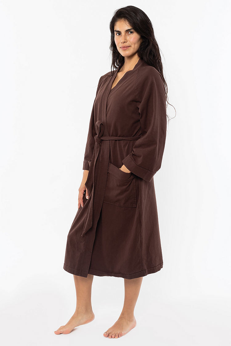 Heavy Jersey House Robe CHOCOLATE