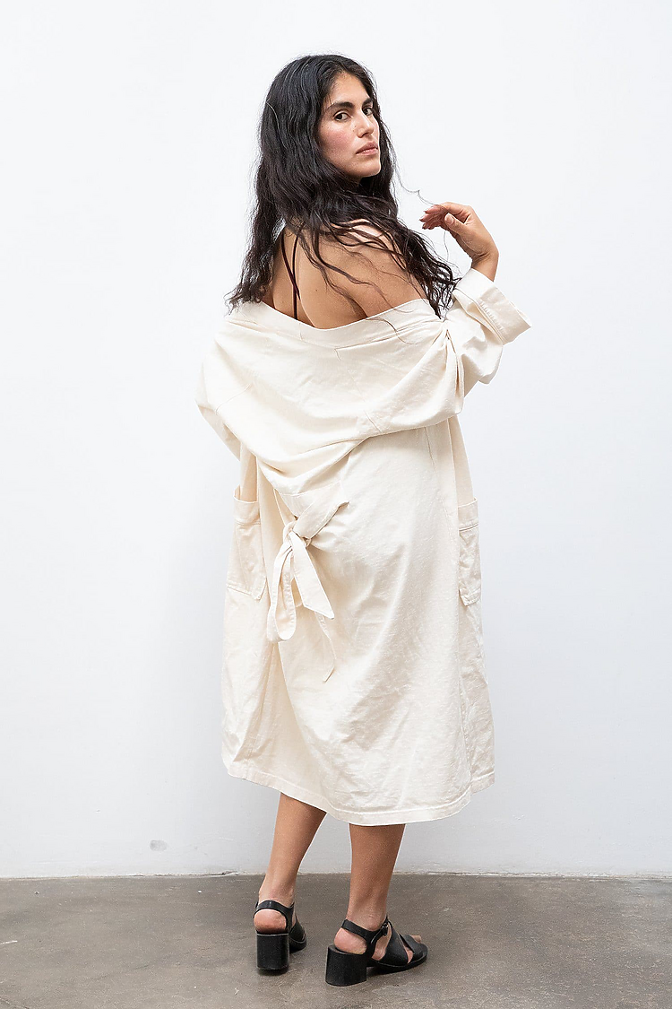 Heavy Jersey House Robe CREME