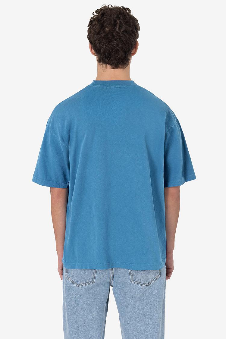 S/S Grmnt Dye Crew Neck 6.5oz BLUE MOON SupportIMG2