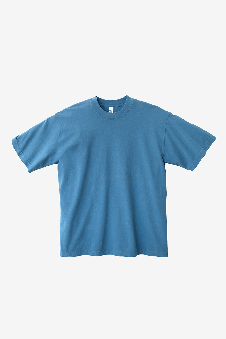 S/S Grmnt Dye Crew Neck 6.5oz BLUE MOON SupportIMG3