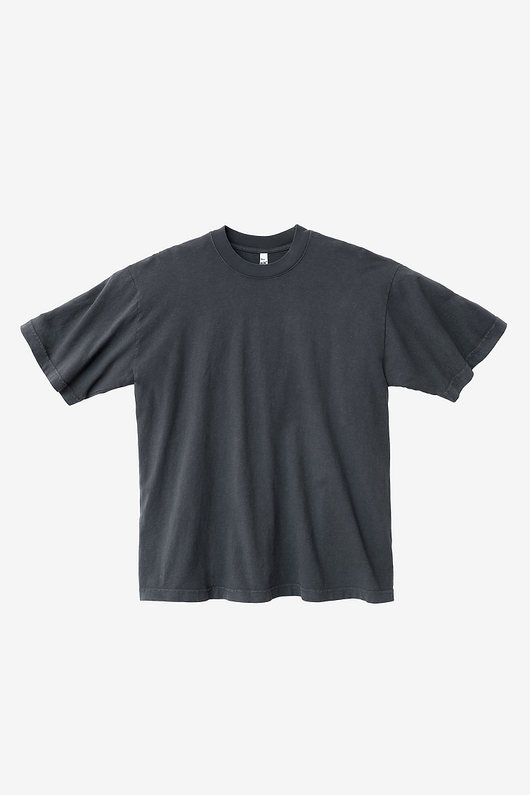S/S Grmnt Dye Crew Neck 6.5oz DOLPHIN BLUE