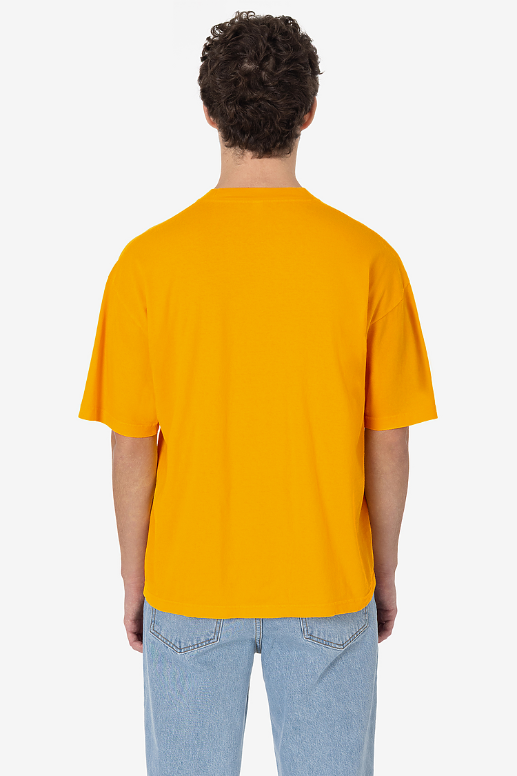 S/S Grmnt Dye Crew Neck 6.5oz Gold SupportIMG2