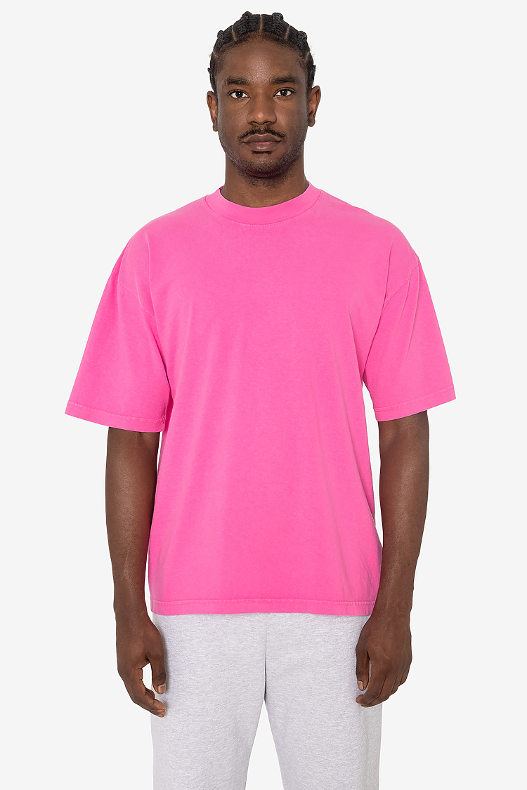 S/S Grmnt Dye Crew Neck 6.5oz Lotus SupportIMG2