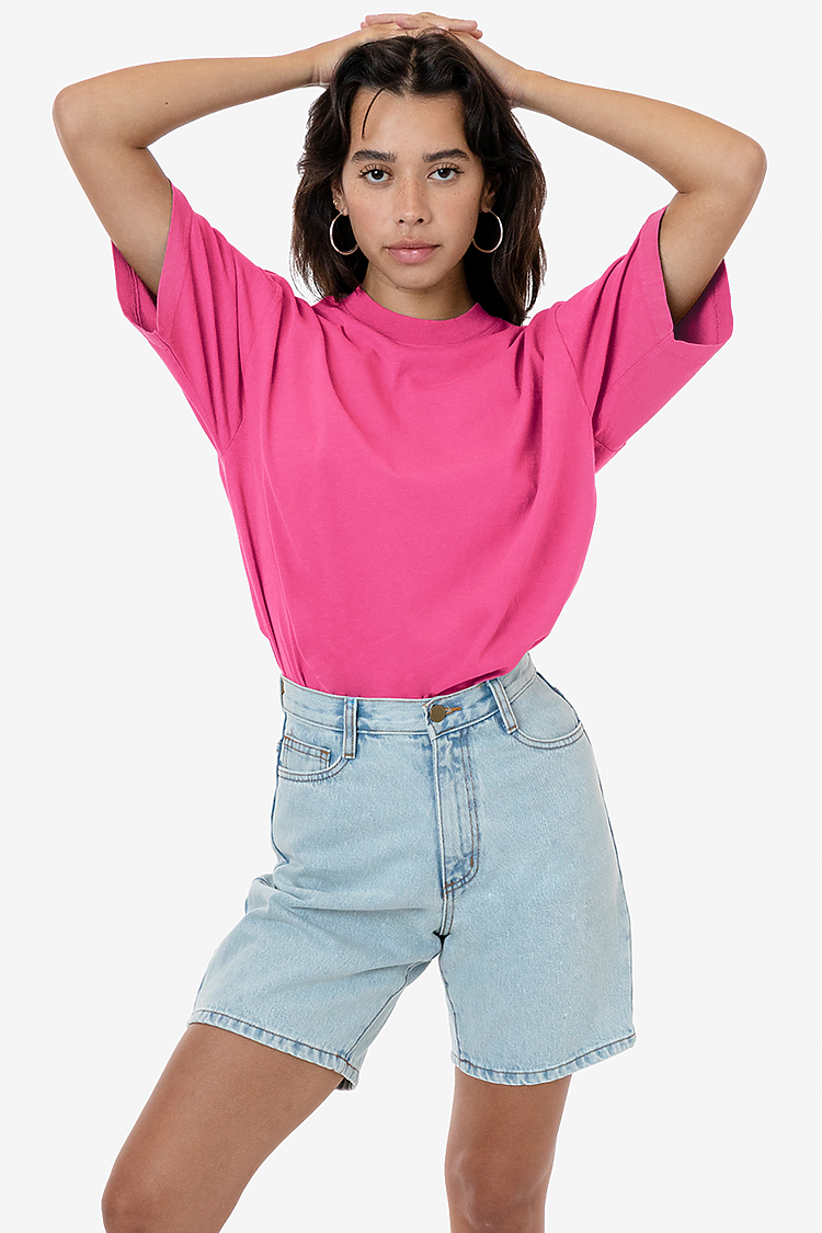 S/S Grmnt Dye Crew Neck 6.5oz Lotus SupportIMG3