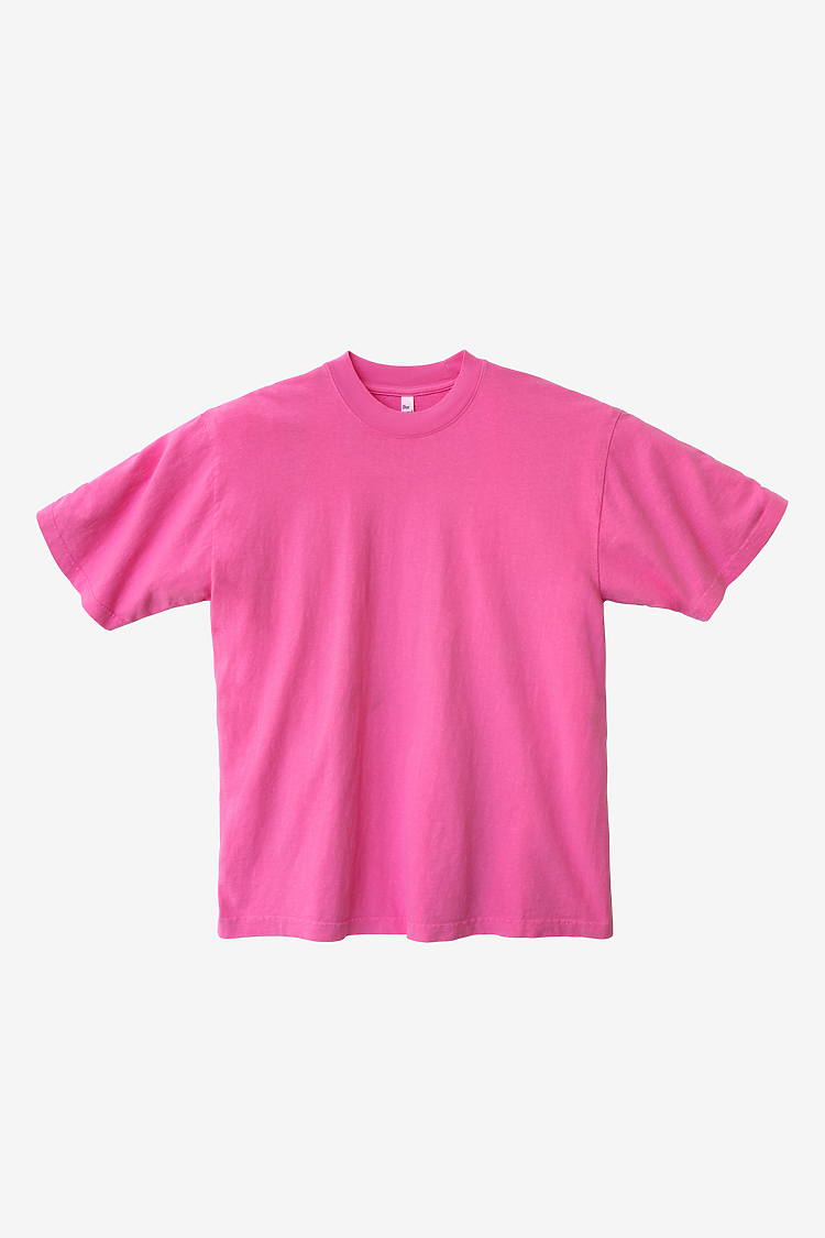 S/S Grmnt Dye Crew Neck 6.5oz Lotus SupportIMG4