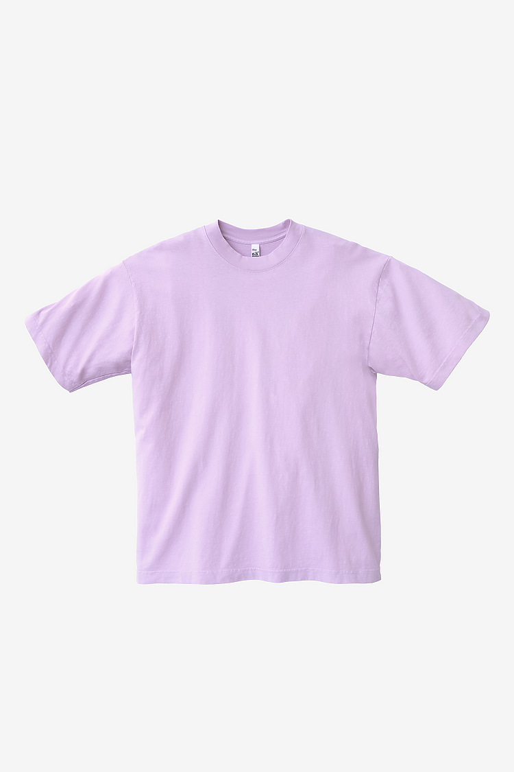 S/S Grmnt Dye Crew Neck 6.5oz PINK