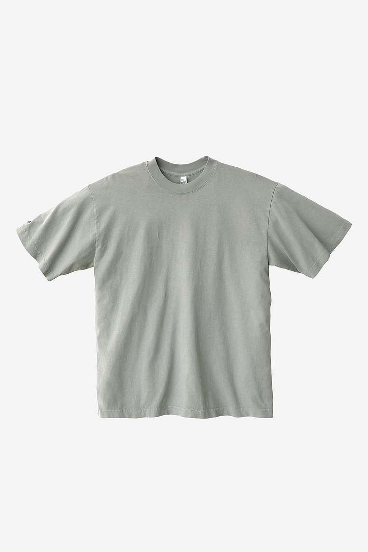 S/S Grmnt Dye Crew Neck 6.5oz SAGE