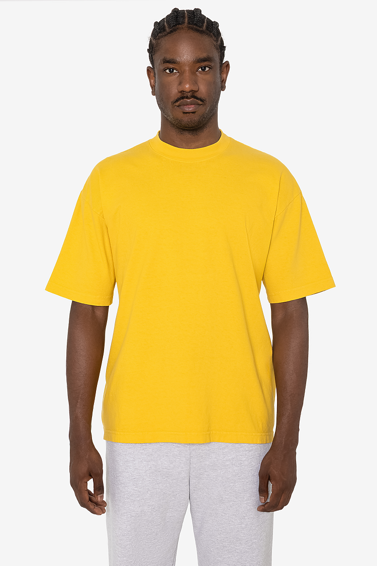 S/S Grmnt Dye Crew Neck 6.5oz SPECTRA YELLOW SupportIMG2