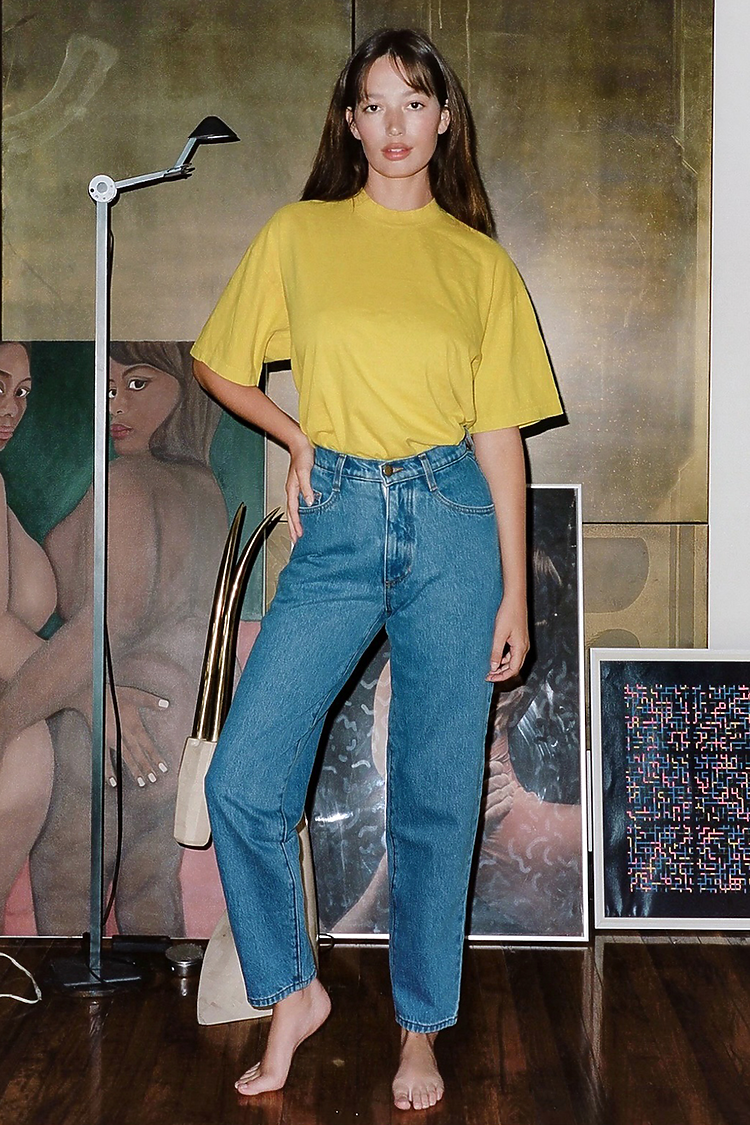 S/S Grmnt Dye Crew Neck 6.5oz SPECTRA YELLOW