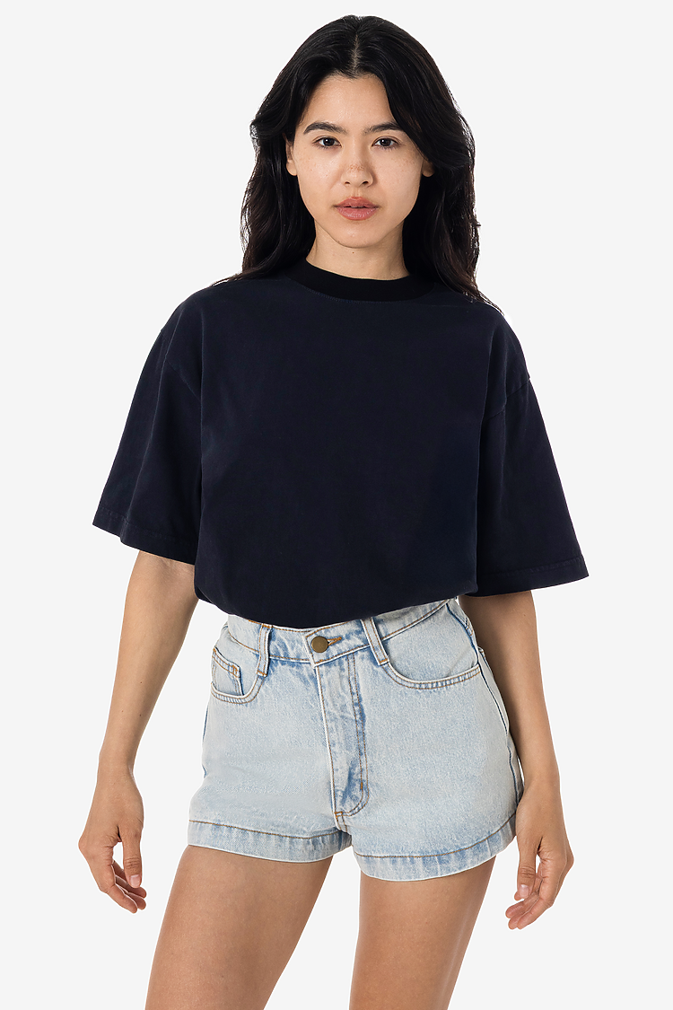Ring 6.5oz S/S Garment Dye Tee Black Edge/Black
