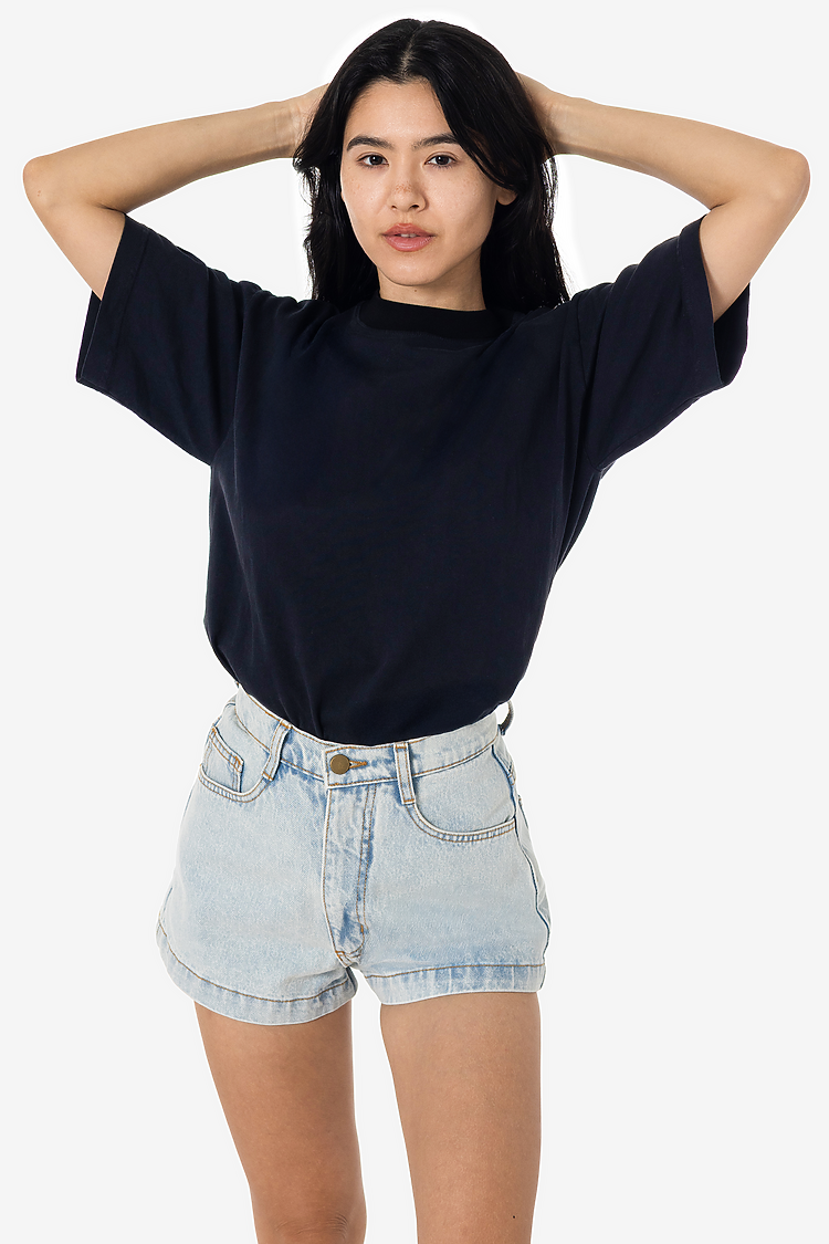 Ring 6.5oz S/S Garment Dye Tee Black Edge/Black