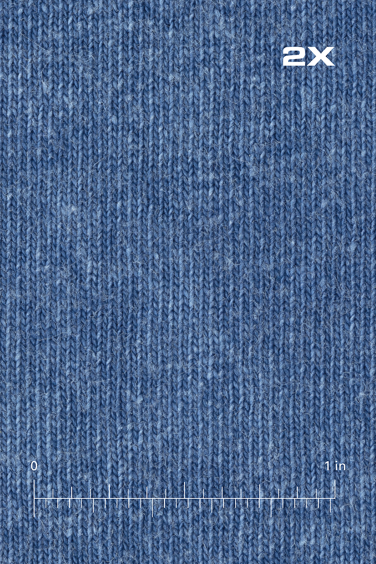 S/S Mineral Wash Crew 6.5oz Indigo