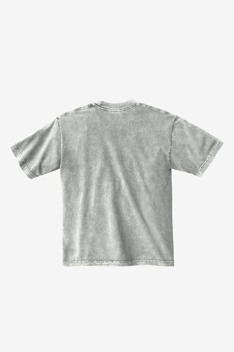 S/S Mineral Wash Crew 6.5oz Limestone Textile1