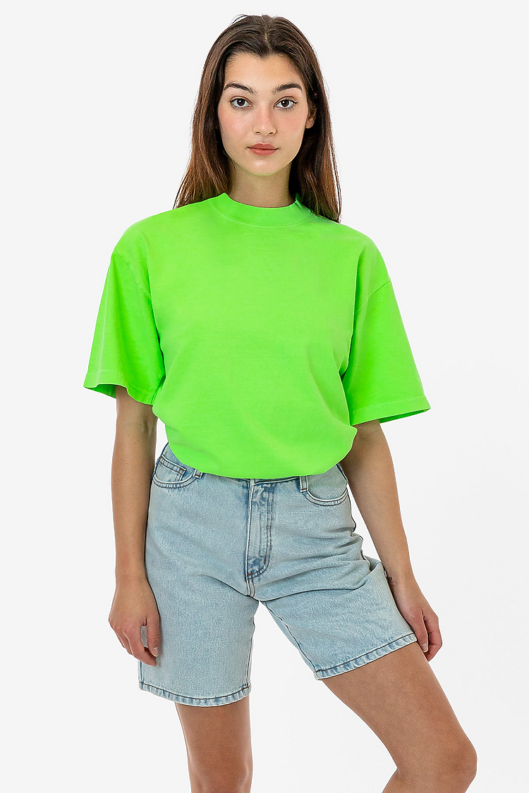 S/S Neon Crew Neck 6.5oz NEON GREEN
