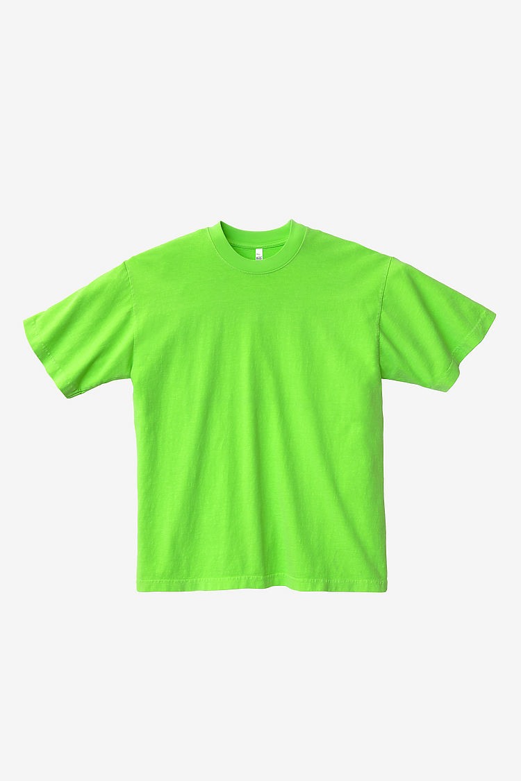 S/S Neon Crew Neck 6.5oz NEON GREEN