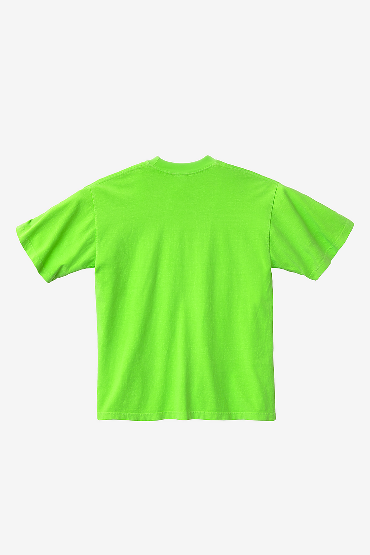 S/S Neon Crew Neck 6.5oz NEON GREEN
