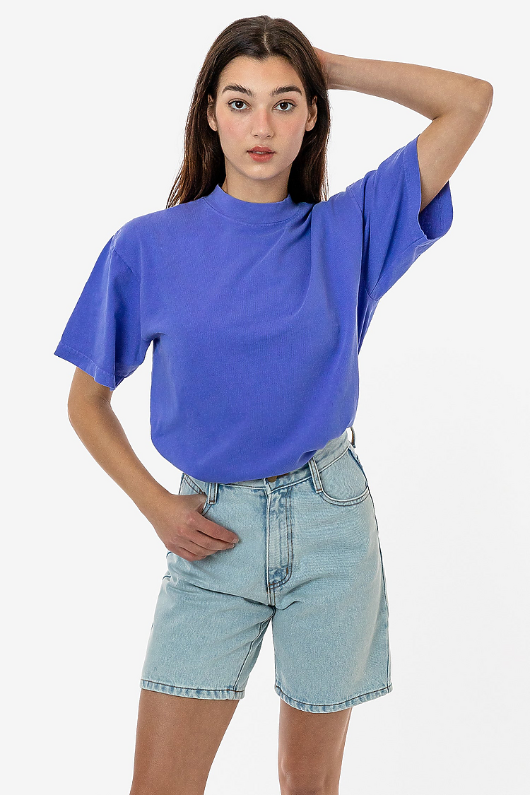 S/S Neon Crew Neck 6.5oz Neon Purple