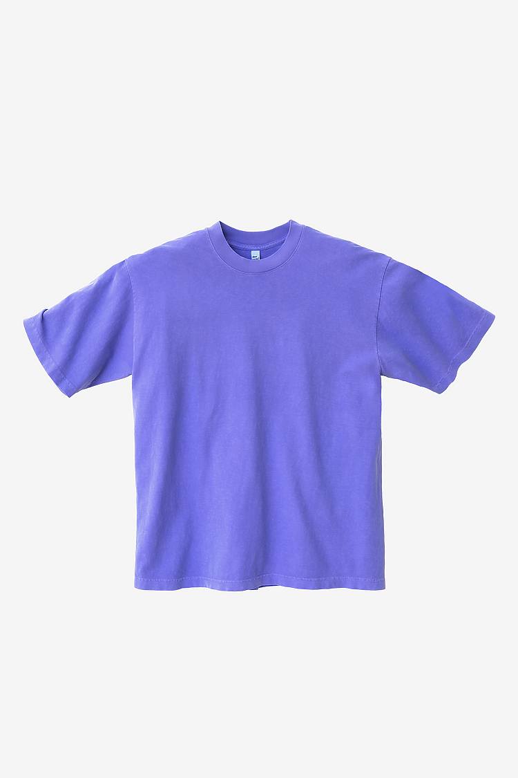 S/S Neon Crew Neck 6.5oz Neon Purple