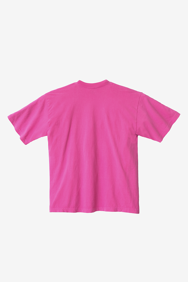 S/S Neon Crew Neck 6.5oz NEON PINK Textile2