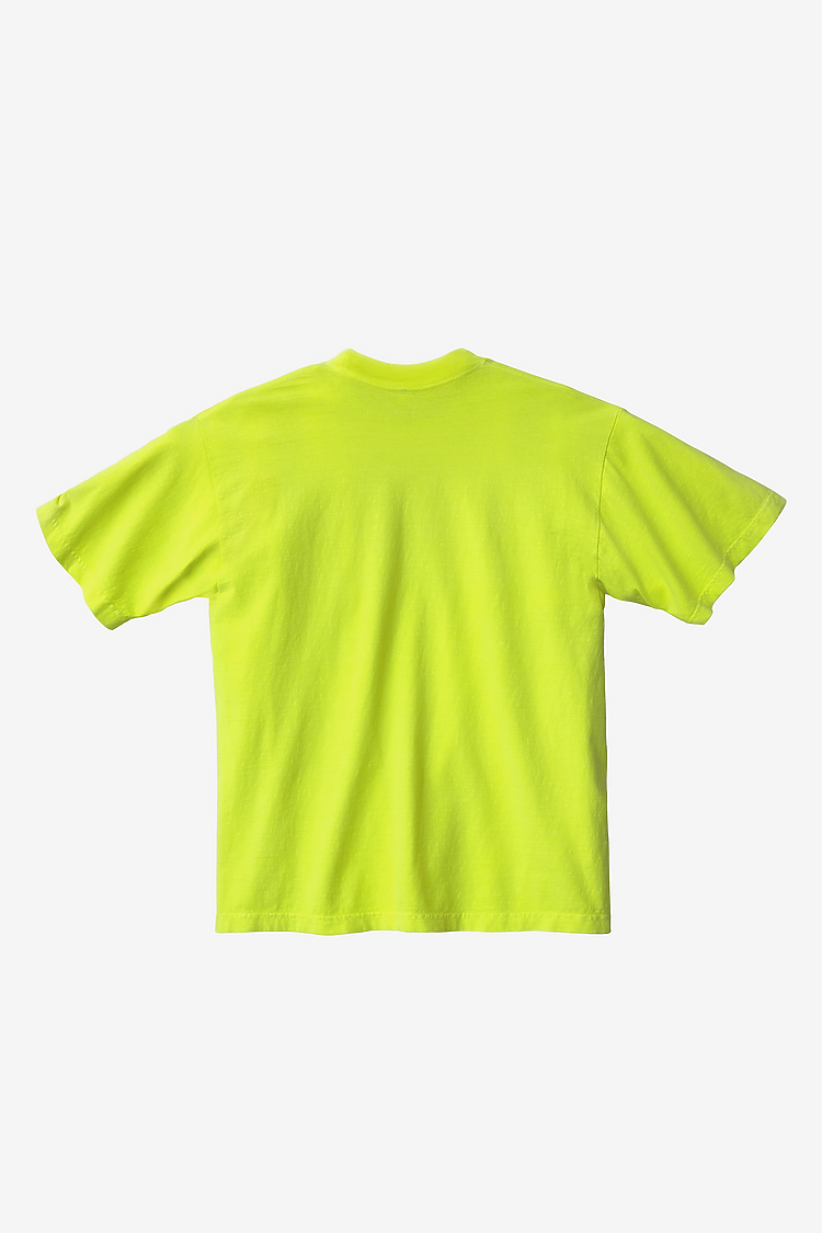 S/S Neon Crew Neck 6.5oz NEON YELLOW