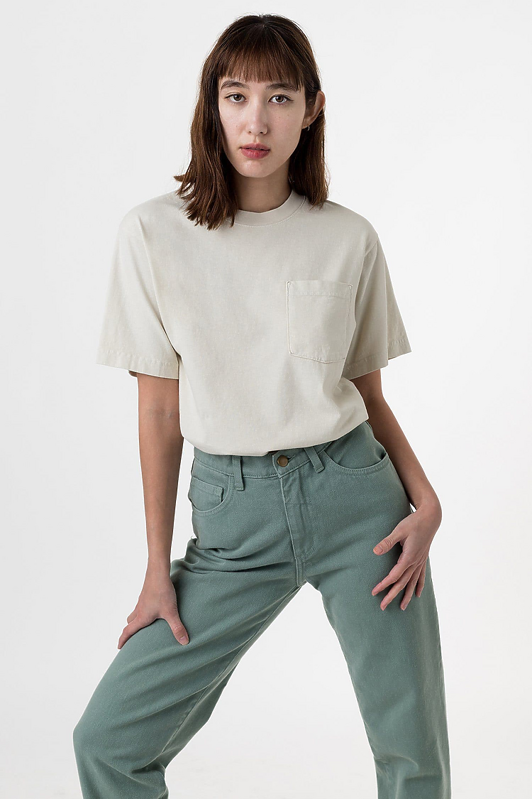 S/S Pocket Tee CEMENT