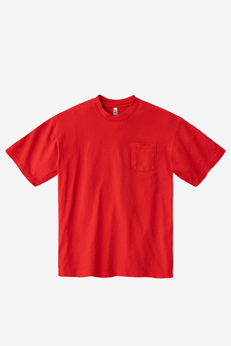 S/S Pocket Tee TOMATO