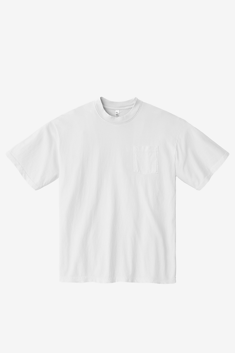 S/S Pocket Tee WHITE