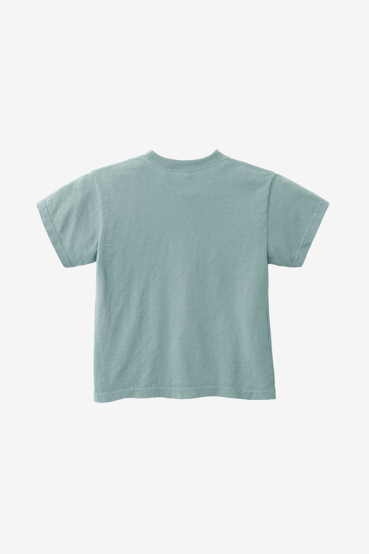 Kids S/S Grmnt Dye Tee ATLANTIC GREEN