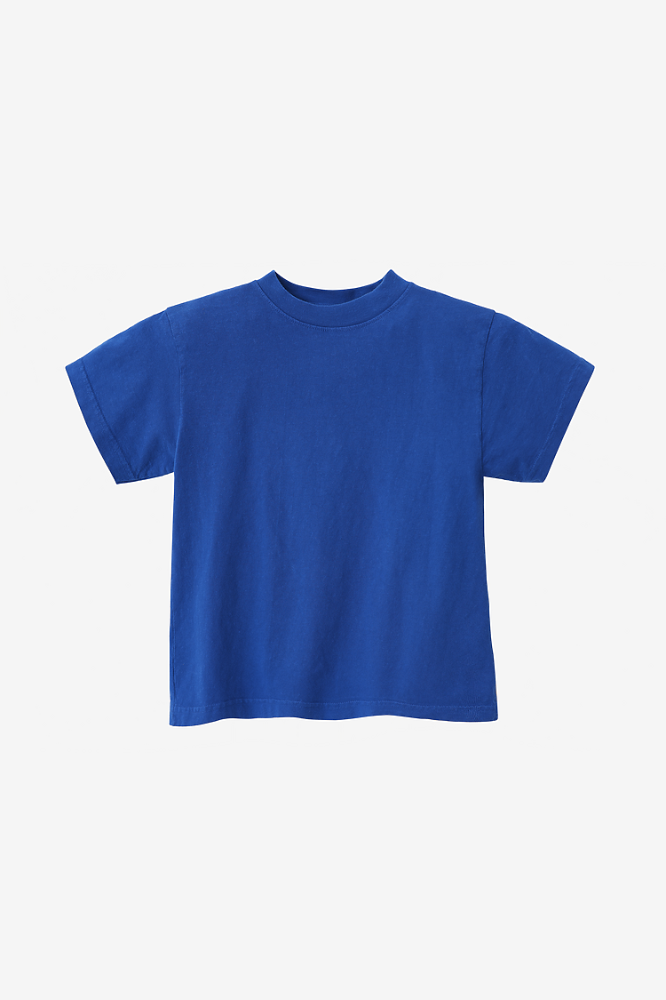 Kids S/S Grmnt Dye Tee COBALT BLUE