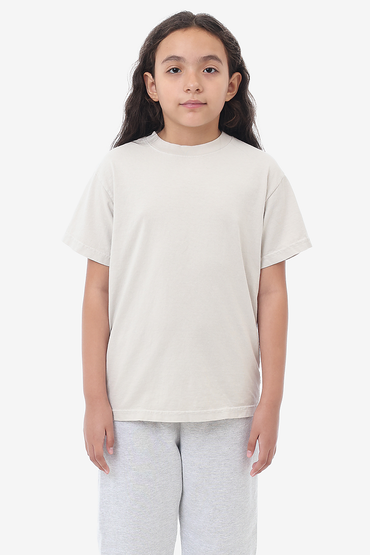 Kids S/S Grmnt Dye Tee CEMENT