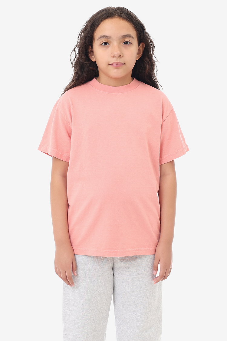 Kids S/S Grmnt Dye Tee CORAL