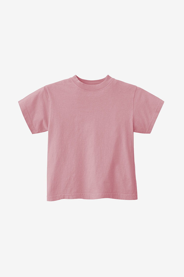 Kids S/S Grmnt Dye Tee DUSTY PINK