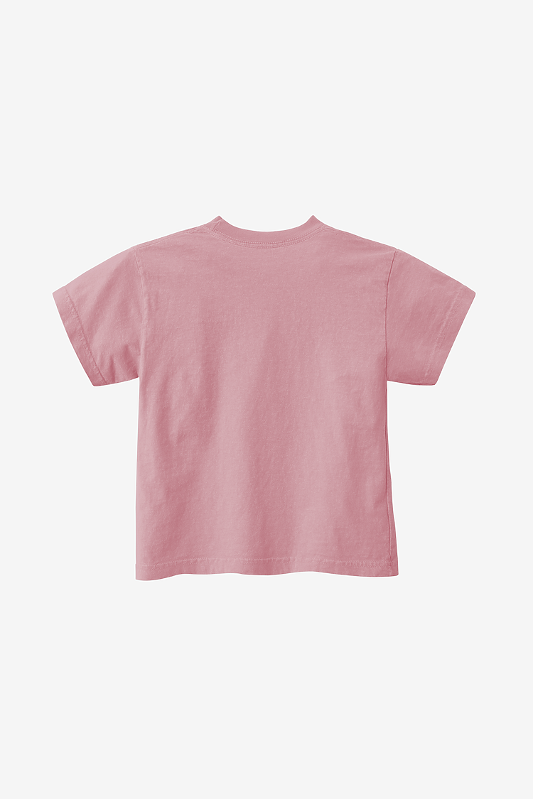Kids S/S Grmnt Dye Tee DUSTY PINK