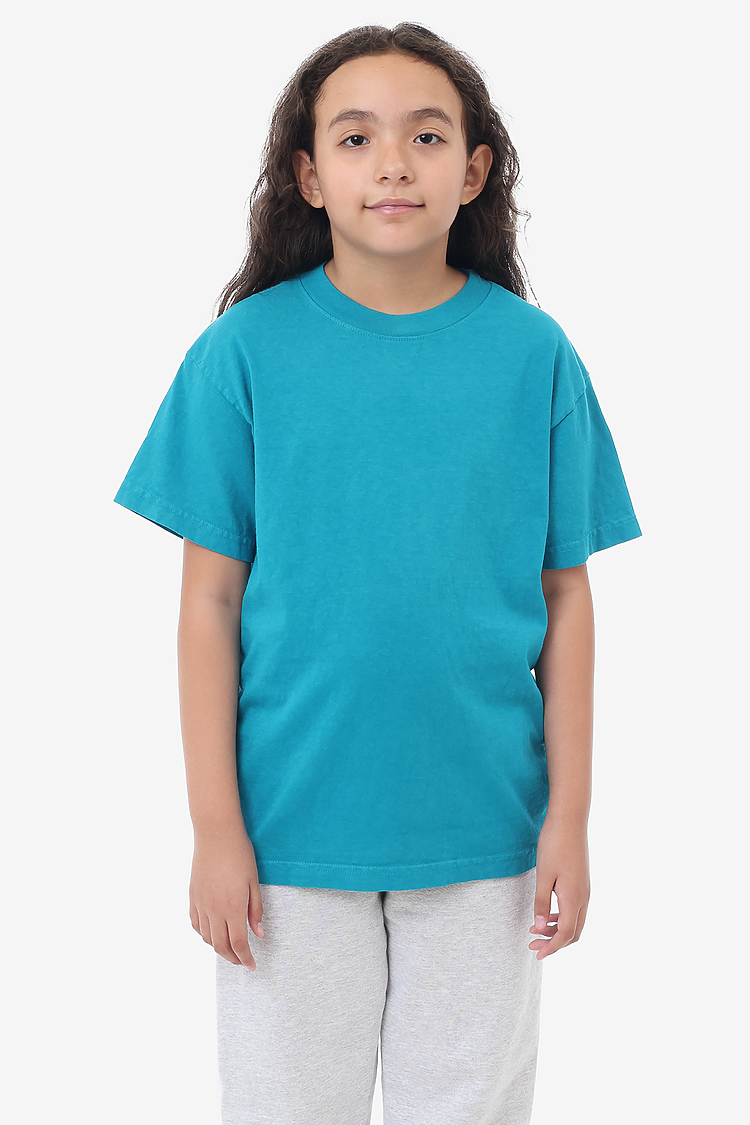 Kids S/S Grmnt Dye Tee DARK TEAL
